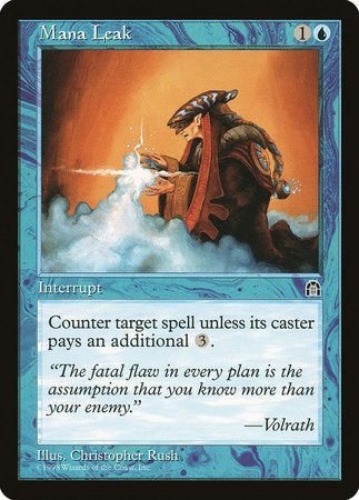 Mana Leak [Stronghold] | Jomio and Rueliete's Cards and Comics