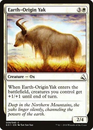 Earth-Origin Yak [Global Series Jiang Yanggu & Mu Yanling] | Jomio and Rueliete's Cards and Comics