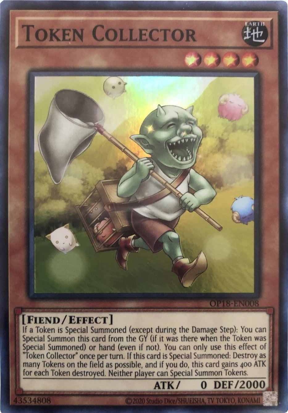 Token Collector [OP18-EN008] Super Rare | Jomio and Rueliete's Cards and Comics