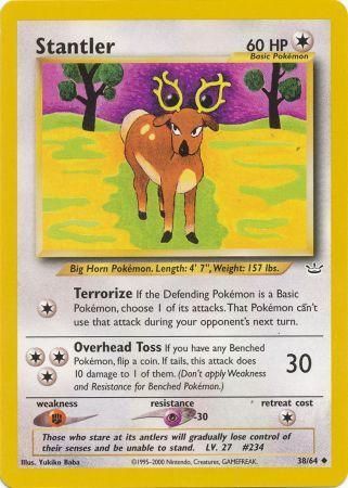 Stantler (38/64) [Neo Revelation Unlimited] | Jomio and Rueliete's Cards and Comics