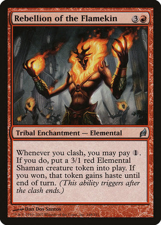 Rebellion of the Flamekin [Lorwyn] | Jomio and Rueliete's Cards and Comics