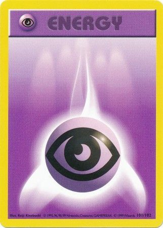 Psychic Energy (101/102) [Base Set Shadowless Unlimited] | Jomio and Rueliete's Cards and Comics