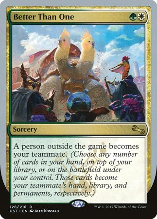 Better Than One [Unstable] | Jomio and Rueliete's Cards and Comics