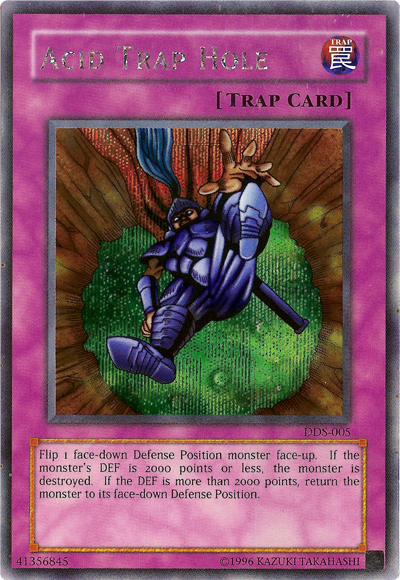 Acid Trap Hole (Dark Duel Stories) [DDS-005] Secret Rare | Jomio and Rueliete's Cards and Comics