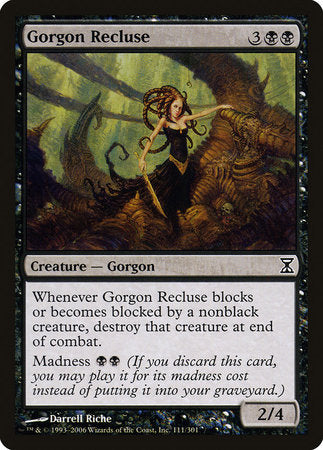 Gorgon Recluse [Time Spiral] | Jomio and Rueliete's Cards and Comics