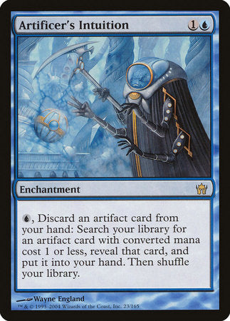 Artificer's Intuition [Fifth Dawn] | Jomio and Rueliete's Cards and Comics