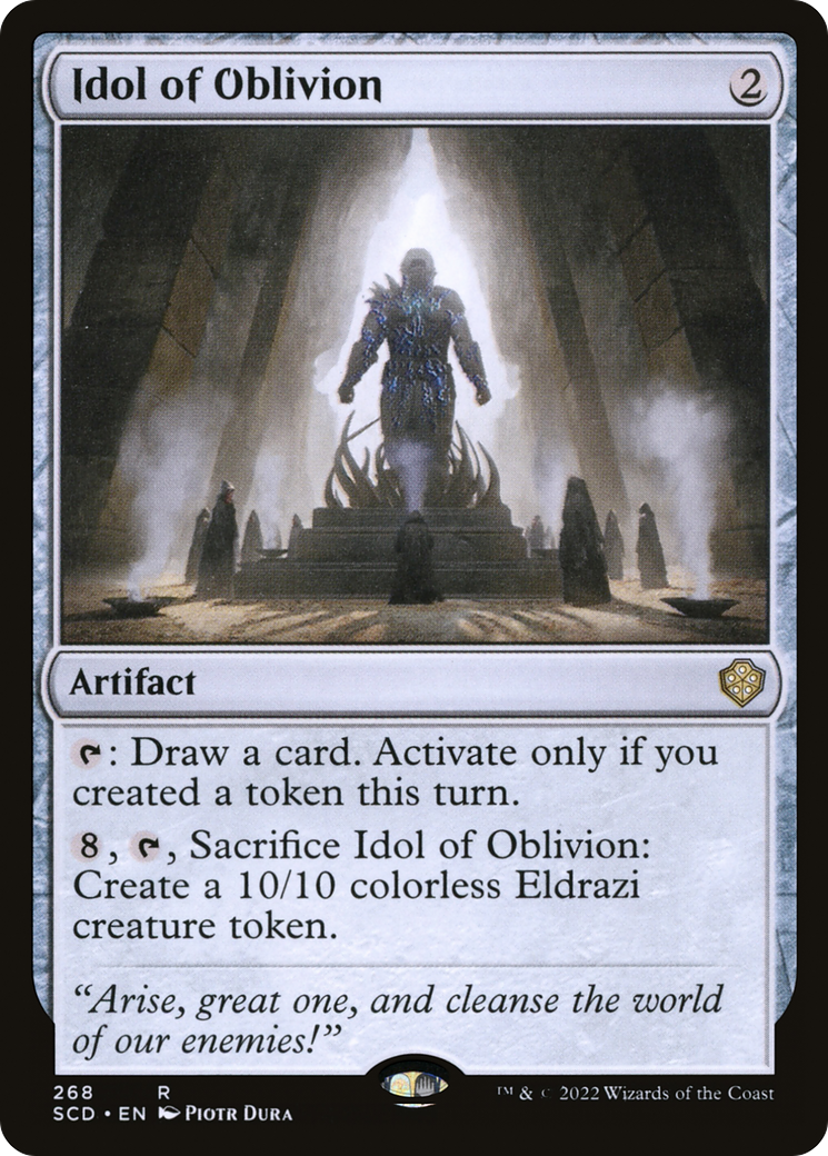 Idol of Oblivion [Starter Commander Decks] | Jomio and Rueliete's Cards and Comics