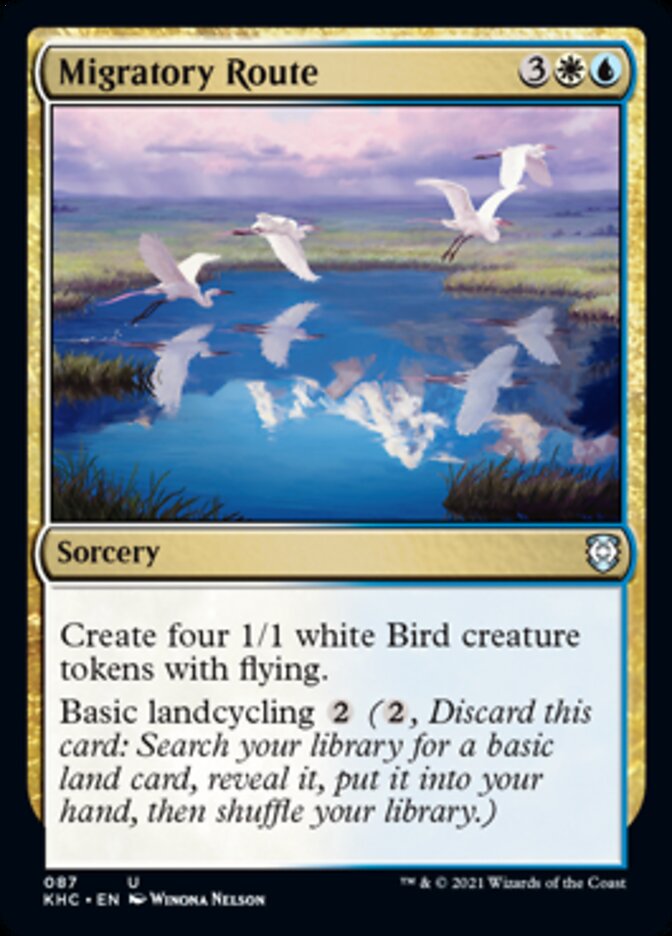 Migratory Route [Kaldheim Commander] | Jomio and Rueliete's Cards and Comics