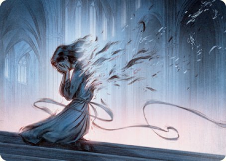 Fading Hope Art Card [Innistrad: Midnight Hunt Art Series] | Jomio and Rueliete's Cards and Comics