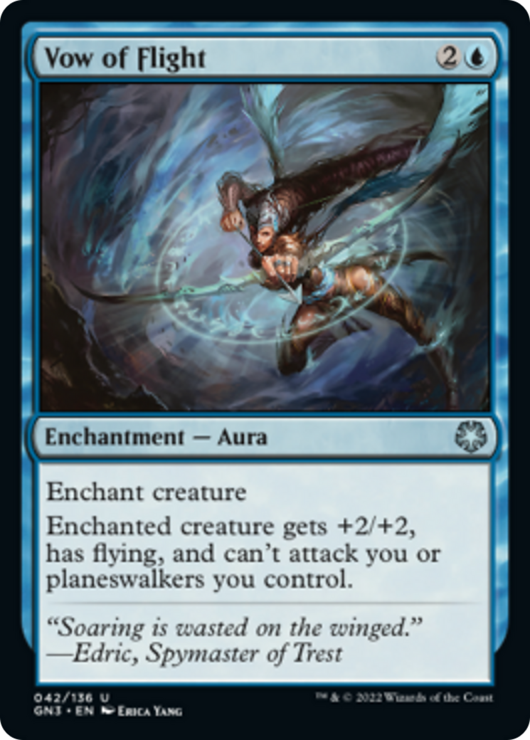 Vow of Flight [Game Night: Free-for-All] | Jomio and Rueliete's Cards and Comics