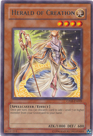 Herald of Creation [CP08-EN009] Rare | Jomio and Rueliete's Cards and Comics