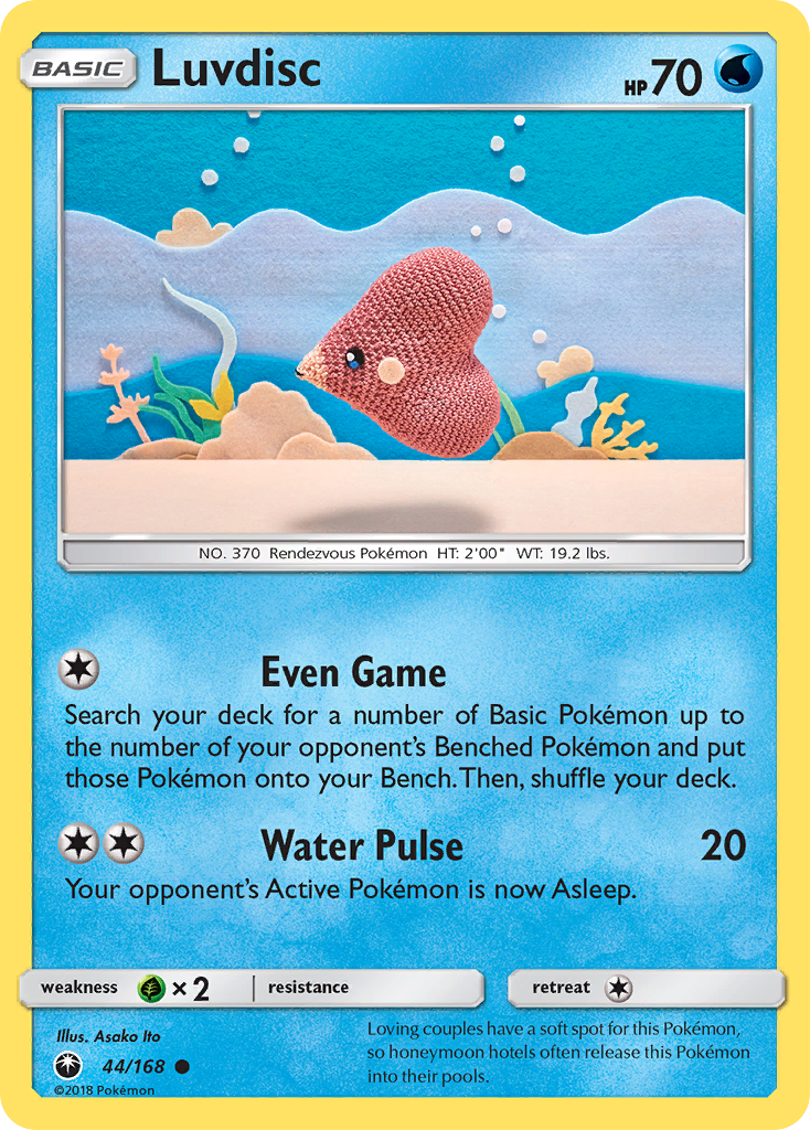 Luvdisc (44/168) [Sun & Moon: Celestial Storm] | Jomio and Rueliete's Cards and Comics