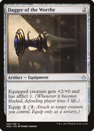 Dagger of the Worthy [Hour of Devastation] | Jomio and Rueliete's Cards and Comics