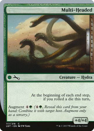 Multi-Headed [Unstable] | Jomio and Rueliete's Cards and Comics