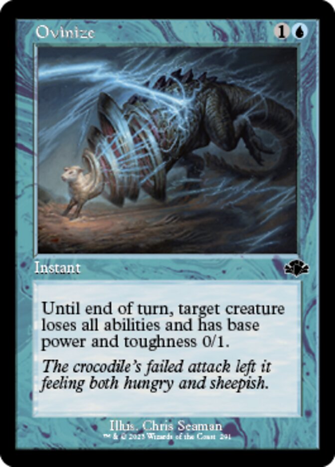 Ovinize (Retro) [Dominaria Remastered] | Jomio and Rueliete's Cards and Comics