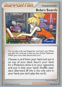Bebe's Search (89/111) (Boltevoir - Michael Pramawat) [World Championships 2010] | Jomio and Rueliete's Cards and Comics