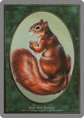 Squirrel Token [Unglued Tokens] | Jomio and Rueliete's Cards and Comics