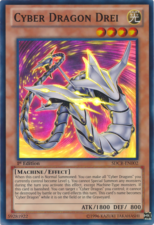 Cyber Dragon Drei [SDCR-EN002] Super Rare | Jomio and Rueliete's Cards and Comics