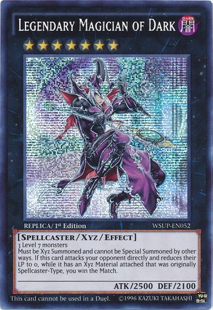 Legendary Magician of Dark [WSUP-EN052] Prismatic Secret Rare | Jomio and Rueliete's Cards and Comics