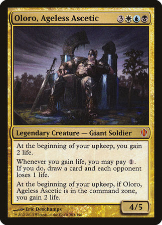 Oloro, Ageless Ascetic [Commander 2013] | Jomio and Rueliete's Cards and Comics