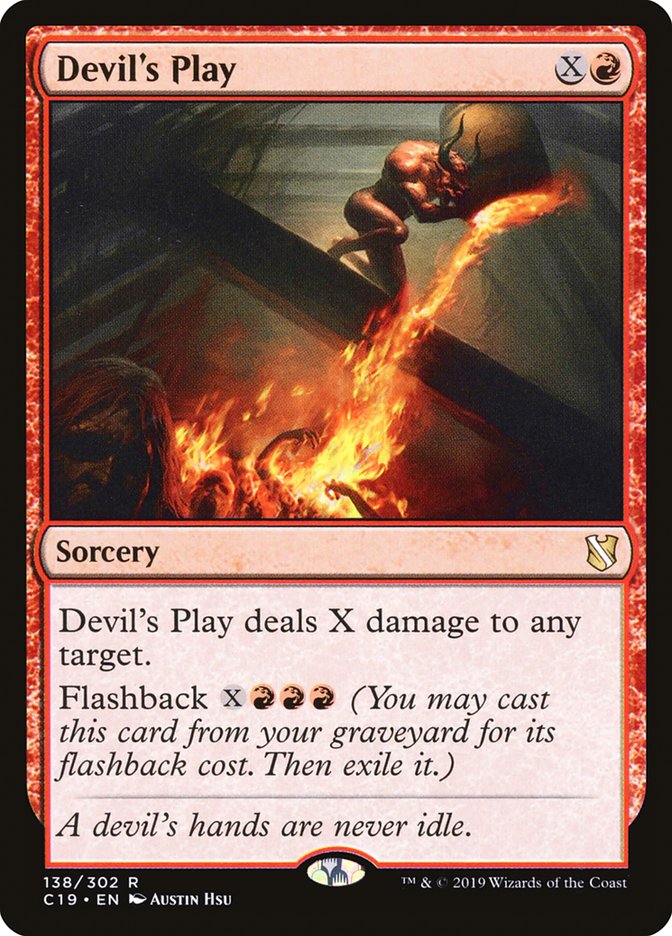 Devil's Play [Commander 2019] | Jomio and Rueliete's Cards and Comics