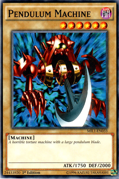 Pendulum Machine [MIL1-EN033] Common | Jomio and Rueliete's Cards and Comics