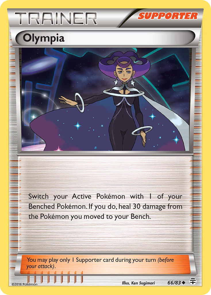 Olympia (66/83) [XY: Generations] | Jomio and Rueliete's Cards and Comics