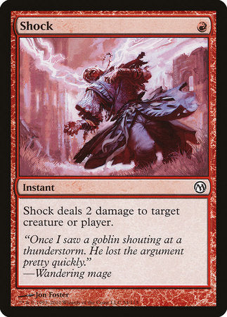 Shock [Duels of the Planeswalkers] | Jomio and Rueliete's Cards and Comics