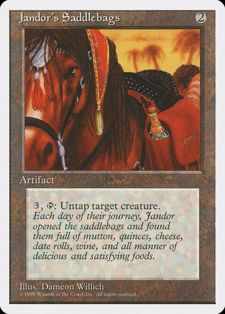 Jandor's Saddlebags [Fourth Edition] | Jomio and Rueliete's Cards and Comics