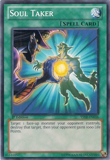 Soul Taker [YSYR-EN036] Common | Jomio and Rueliete's Cards and Comics