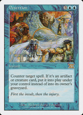 Desertion [Classic Sixth Edition] | Jomio and Rueliete's Cards and Comics