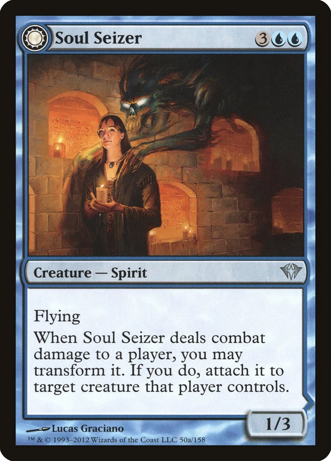 Soul Seizer // Ghastly Haunting [Dark Ascension] | Jomio and Rueliete's Cards and Comics