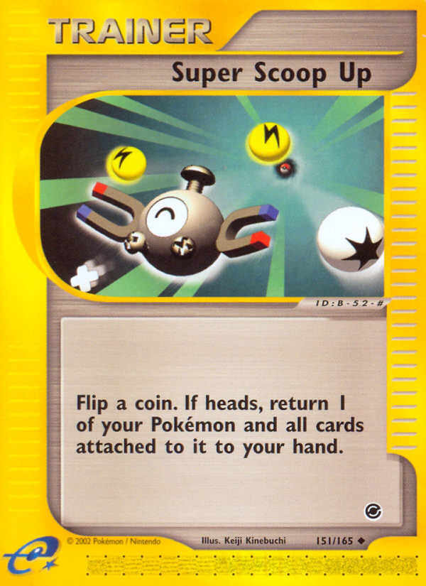 Super Scoop Up (151/165) [Expedition: Base Set] | Jomio and Rueliete's Cards and Comics