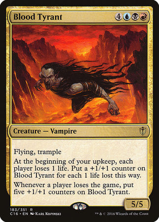 Blood Tyrant [Commander 2016] | Jomio and Rueliete's Cards and Comics