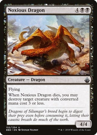 Noxious Dragon [Battlebond] | Jomio and Rueliete's Cards and Comics