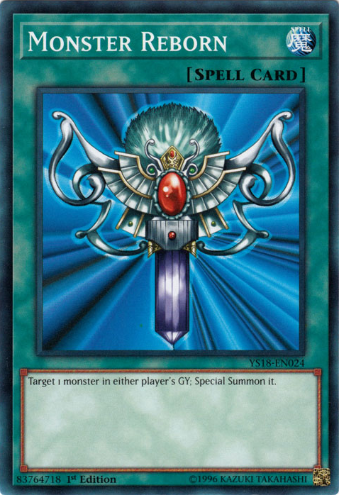 Monster Reborn [YS18-EN024] Common | Jomio and Rueliete's Cards and Comics