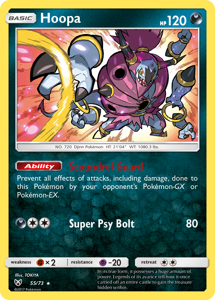 Hoopa (55/73) [Sun & Moon: Shining Legends] | Jomio and Rueliete's Cards and Comics