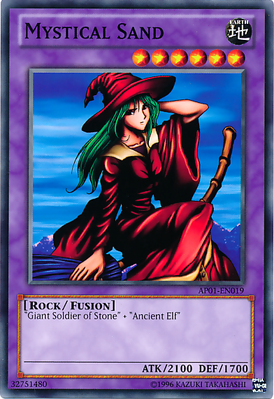 Mystical Sand [AP01-EN019] Common | Jomio and Rueliete's Cards and Comics