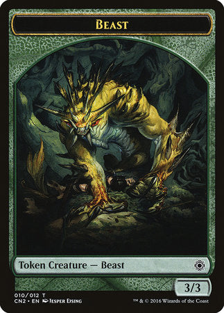 Beast Token [Conspiracy: Take the Crown Tokens] | Jomio and Rueliete's Cards and Comics