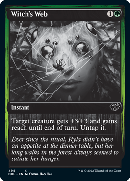Witch's Web [Innistrad: Double Feature] | Jomio and Rueliete's Cards and Comics