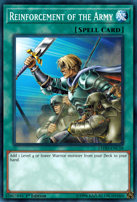 Reinforcement of the Army [LEHD-ENC18] Common | Jomio and Rueliete's Cards and Comics
