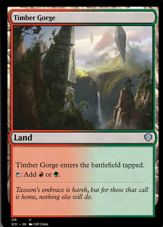 Timber Gorge [Starter Commander Decks] | Jomio and Rueliete's Cards and Comics