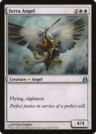 Serra Angel [Commander 2011] | Jomio and Rueliete's Cards and Comics