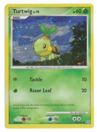 Turtwig (103/130) (Cosmos Holofoil) [Diamond & Pearl: Base Set] | Jomio and Rueliete's Cards and Comics