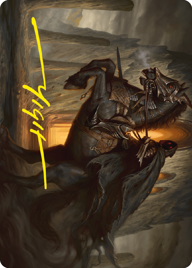 Nazgul Art Card (Gold-Stamped Signature) [The Lord of the Rings: Tales of Middle-earth Art Series] | Jomio and Rueliete's Cards and Comics
