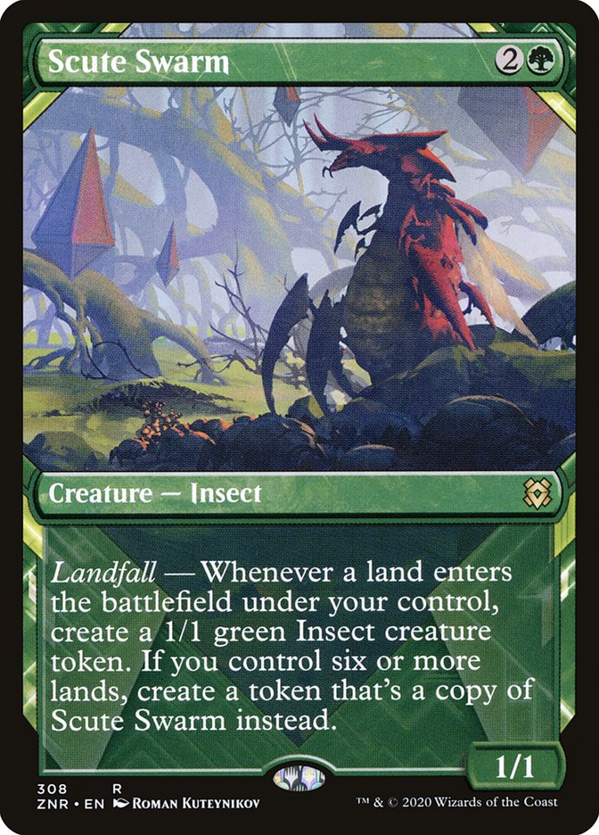 Scute Swarm (Showcase) [Zendikar Rising] | Jomio and Rueliete's Cards and Comics