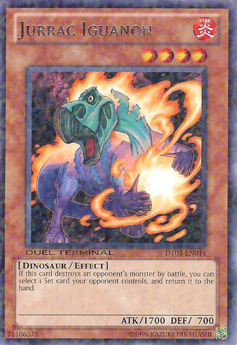 Jurrac Iguanon [DT03-EN014] Rare | Jomio and Rueliete's Cards and Comics
