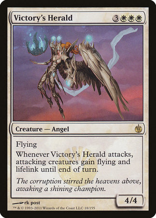 Victory's Herald [Mirrodin Besieged] | Jomio and Rueliete's Cards and Comics