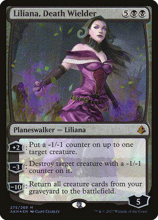 Liliana, Death Wielder [Amonkhet] | Jomio and Rueliete's Cards and Comics