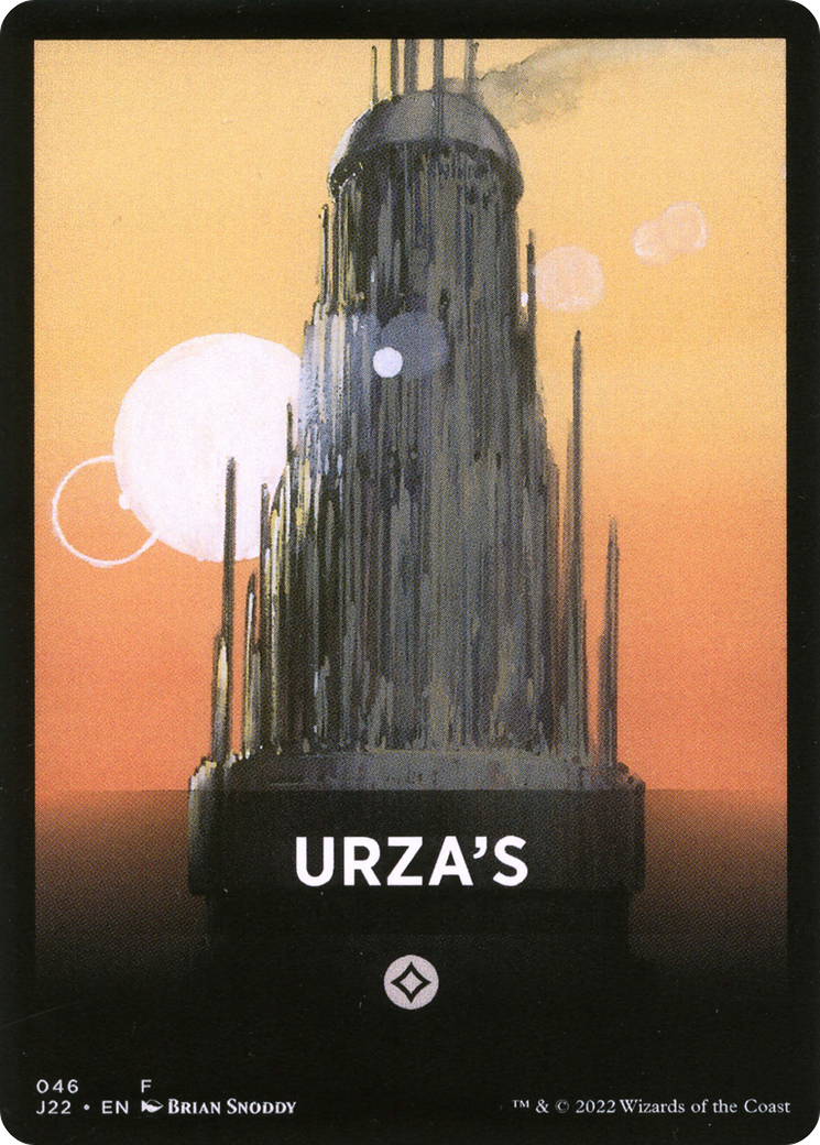 Urza's Theme Card [Jumpstart 2022 Front Cards] | Jomio and Rueliete's Cards and Comics